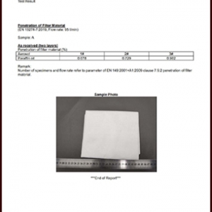 熔噴布檢測(cè)報(bào)告效率